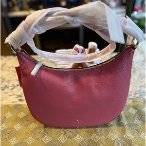 NEW kate spade new york Leather Weston Shoulder/Crossbody Bag In Masons Bricks